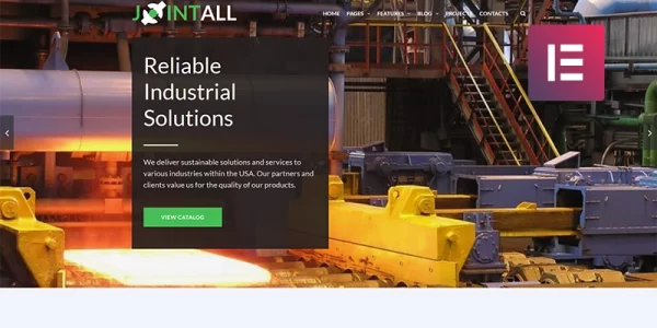 Jointall Construction Company WordPress Elementor Theme WordPress Theme 1.0.0 GPL Theme
