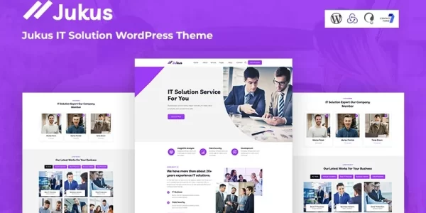 Jukus IT Solution WordPress Theme 1.0.0 GPL Theme