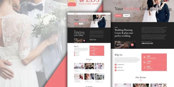 Jumboo-Weds Wedding Planning WordPress Theme 1.0.0 GPL Theme