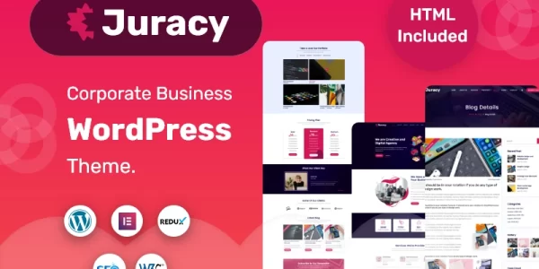 Juracy Corporate Business WordPress Theme 1.0.0 GPL Theme