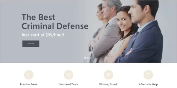 Justizia Lawyer Services Responsive WordPress Theme 1.0.0 GPL Theme