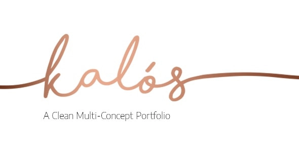 Kalόs Portfolio WordPress Theme 1.4 GPL Theme