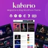 Katerio Magazine Blog WordPress Theme 1.0 GPL Theme
