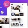 Kiante Newspaper Magazine Blog Modern WordPress Theme Multipurpose 1.0.1 GPL Theme