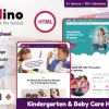 Kiddino Kids Kindergarten WordPress Theme 1.0.0 GPL Theme