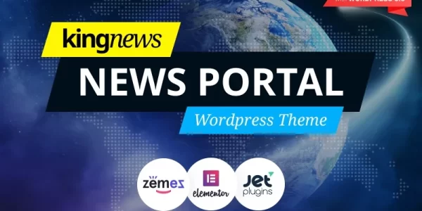 KingNews News Portal Magazine WordPress Theme 2.0 GPL Theme