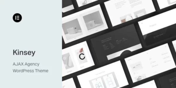 Kinsey – AJAX Agency WordPress Theme 1.9.2 GPL Theme