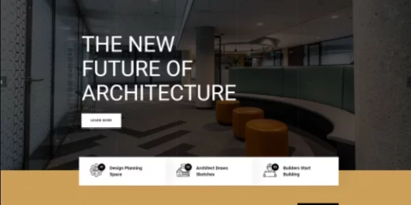 Kitecx Architecture Interior WordPress Theme 1.0.3 GPL Theme
