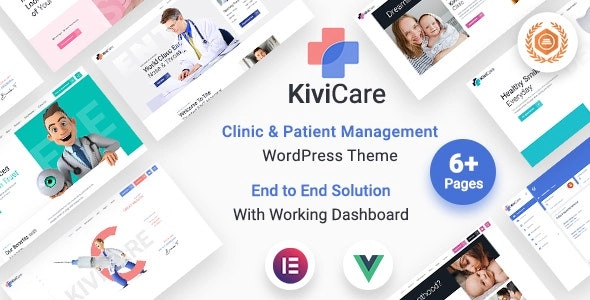 KiviCare Medical Clinic Patient Management WordPress Theme 2.2.6 GPL Theme