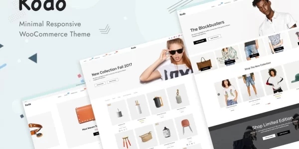 Kodo Minimal Responsive WooCommerce Theme 4.0.1 GPL Theme