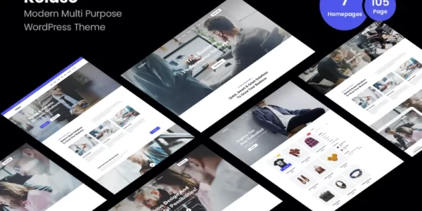 Kolaso Modern Multi-Purpose WordPress Theme 1.4.0 GPL Theme