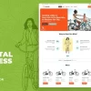 Komo Bike Rental Shop WordPress Theme 13.1 GPL Theme