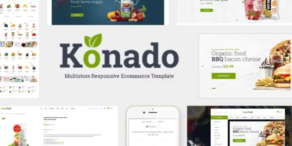 Konado Organic WooCommerce WordPress Theme 1.1.1 GPL Theme