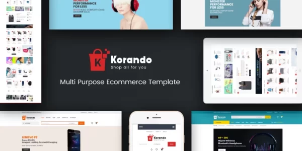 Korando Theme for WooCommerce WordPress 1.2.0 GPL Theme