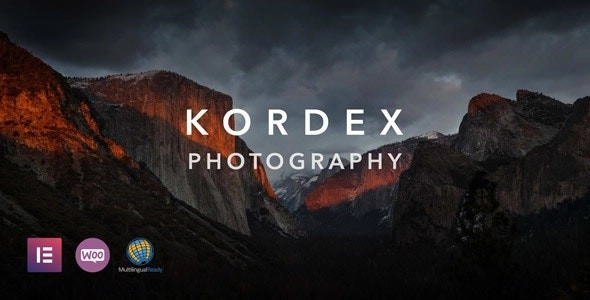 Kordex | Photography Theme for WordPress 2.3 GPL Theme