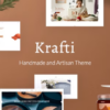 Krafti Arts Crafts WordPress Theme 1.2 GPL Theme