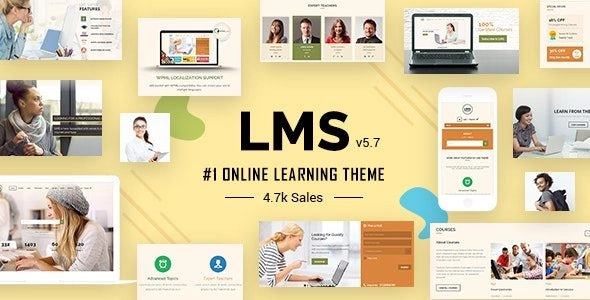 LMS WordPress Theme 8.2 GPL Theme