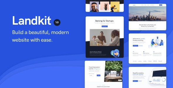 Landkit Multipurpose Business WordPress Theme 1.0.13 GPL Theme