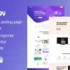 Landpagy Multipurpose Landing page WordPress Theme 1.8.3 GPL Theme