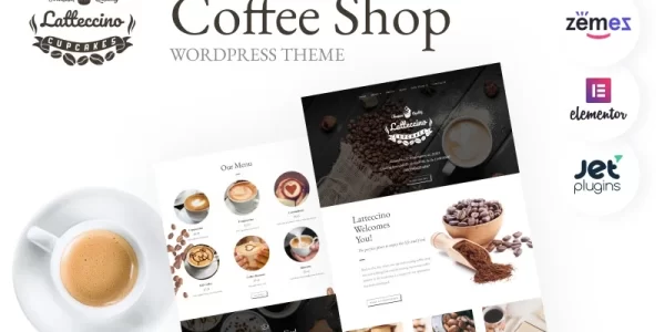 Latteccino Coffee Shop WordPress Theme 1.0.0 GPL Theme