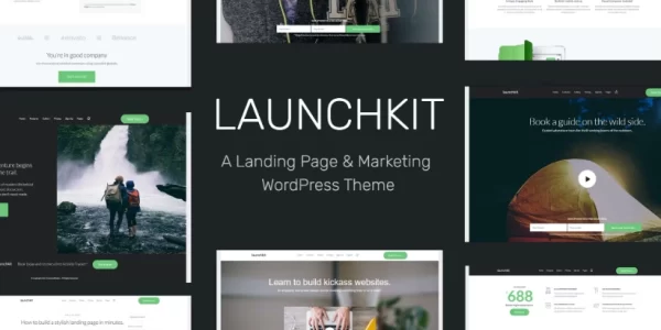 Launchkit Landing Page Marketing WordPress Theme 1.1.23 GPL Theme