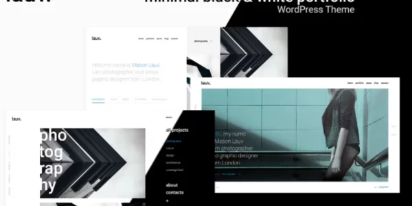 Lauv Creative Portfolio WordPress Theme 1.1.4 GPL Theme