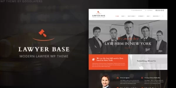 Lawyer Base Attorney WordPress 1.3.3 GPL Theme