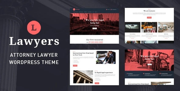 Lawyers Responsive Business WordPress Theme 4.5.2 GPL Theme