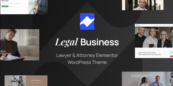 Legal Business Attorney Lawyer WordPress Theme 1.0.3 GPL Theme
