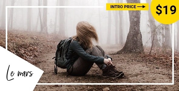 Lemars Personal Blog WordPress Theme 3.2 GPL Theme