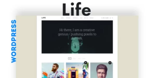 Life Boxed Portfolio WordPress Theme 1.1.9 GPL Theme