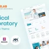 LifeLab Medical Laboratory WordPress Theme 1.0.1 GPL Theme