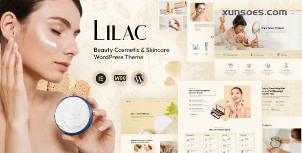 Lilac Beauty Cosmetics Shop WordPress Theme 1.1.0 GPL Theme