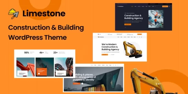 Limestone Construction Building WordPress Theme 1.0.2 GPL Theme