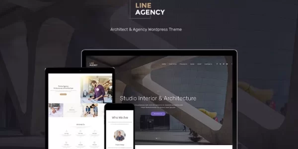 Line Agency 1.2.2 GPL Theme