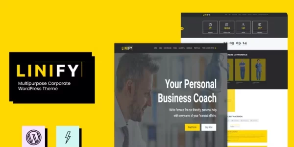 Linify – Multipurpose Corporate WordPress Theme 1.8 GPL Theme
