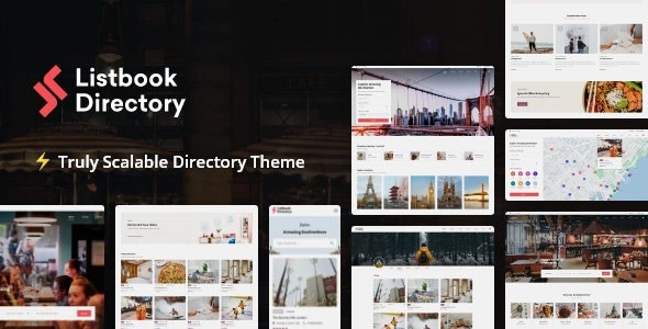 Listbook WordPress Directory Listing Theme 1.0.13 GPL Theme