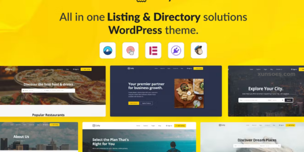 Listy Listing Directory WordPress Theme 1.1.0 GPL Theme