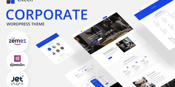 Litech Bootstrap Corporate WordPress Theme 1.0.1 GPL Theme