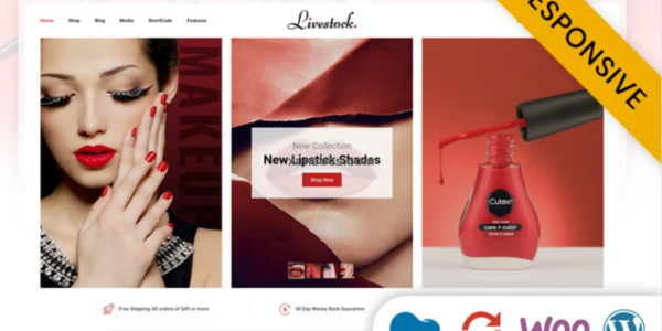 LiveStock Multipurpose Store WooCommerce Responsive Theme 1.0 GPL Theme
