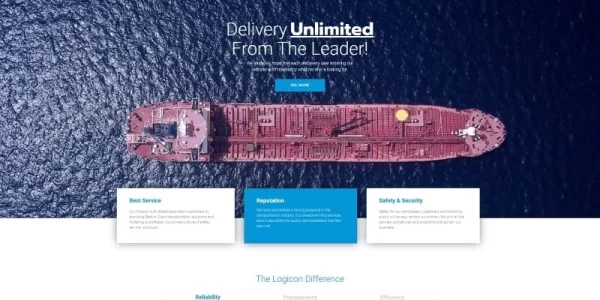 Logicon Transportation Services Responsive WordPress Elementor Theme WordPress Theme 1.0.0 GPL Theme