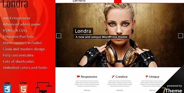 Londra – Multipurpose Business WordPress Theme 1.14 GPL Theme