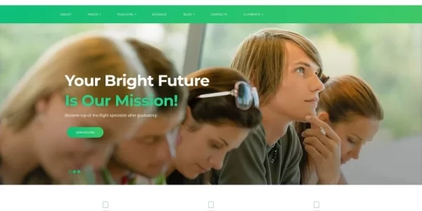 Longriver University Responsive WordPress Theme 1.0.0 GPL Theme