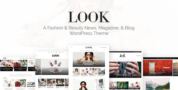 Look: Minimal Magazine and Blog WordPress Theme 5.6 GPL Theme