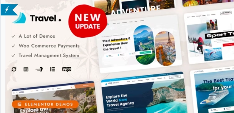 Love Travel Theme 5.1 GPL Theme