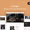 Lowgo Attorney, Law Lawyer WordPress Theme 1.0.2 GPL Theme