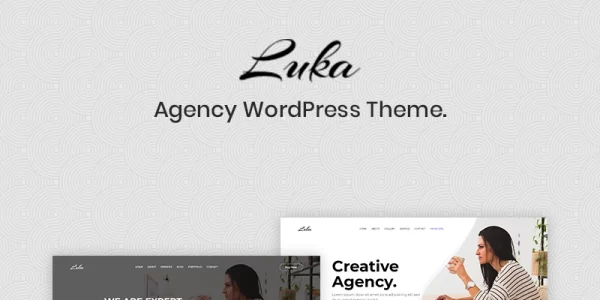Luka – Agency WordPress Theme 1.0.5 GPL Theme