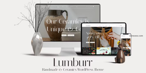 Lumburr – Handmade Ceramics WordPress Theme 1.0.0 GPL Theme