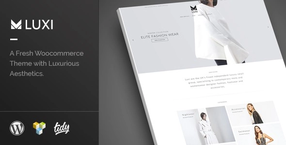 Luxi Luxury Elegant WooCommerce WordPress Theme 2.4 GPL Theme
