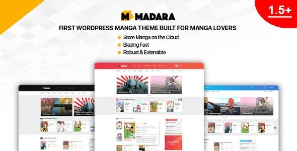 Madara WordPress Theme for Manga 1.7.4.1 GPL Theme